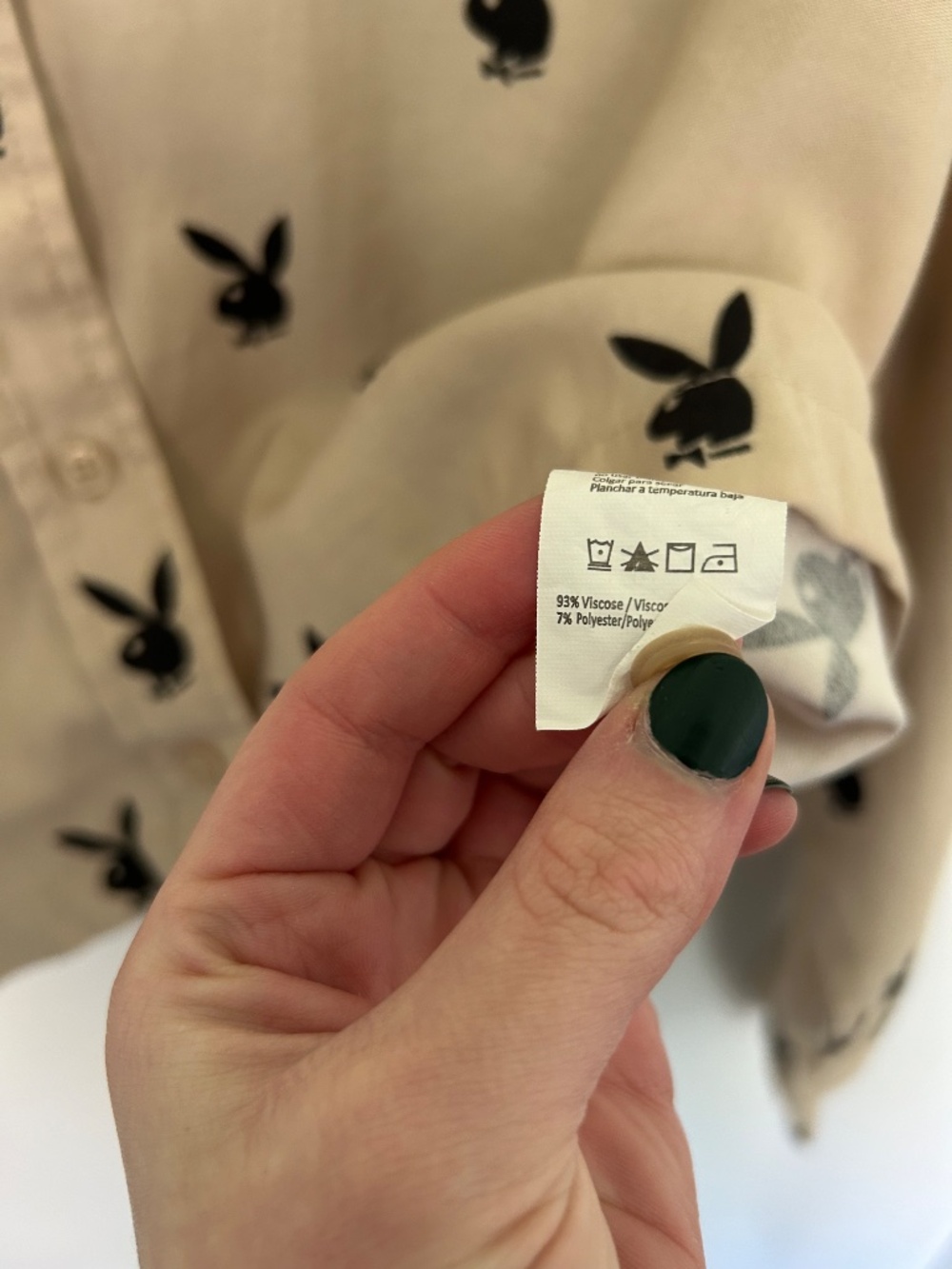 Playboy button up - Picture 3 of 5